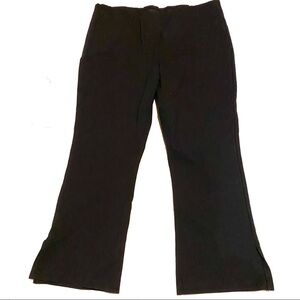 Prologue Cropped Boot Cut Career Pants Black M